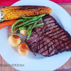 A picture of Tbone Steak (simple and delicious).