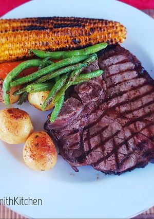 A picture of Tbone Steak (simple and delicious).