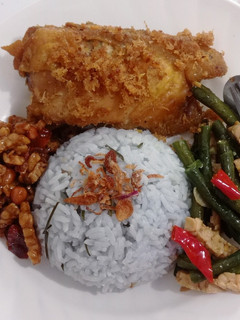Foto resep Nasi Uduk Bunga Telang