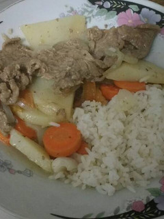 Una foto de Carne en Bistec