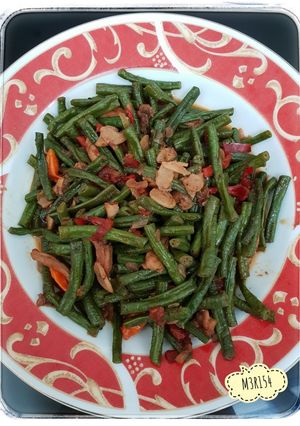 Foto resep 88. Cah Kacang Panjang Terasi