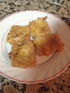 Una foto de Leche frita