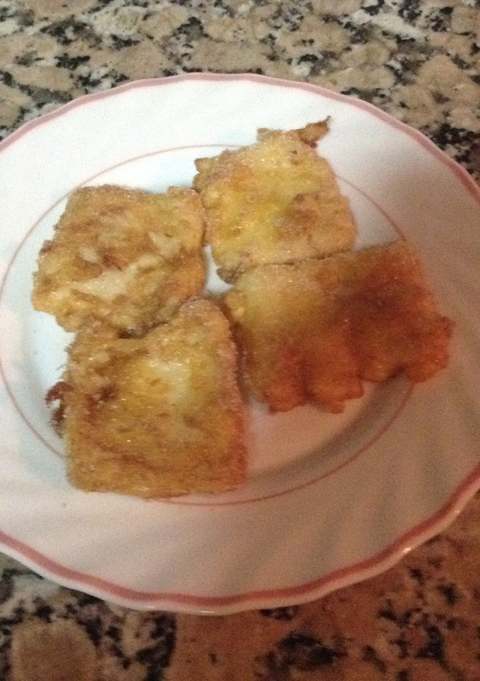 Una foto de Leche frita