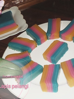 Foto resep Lapis pelangi