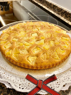 Una foto de Pastel de manzana muy esponjoso “sin gluten, sin azúcar”