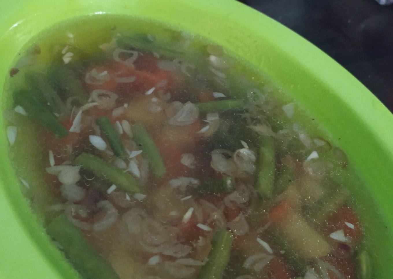 Sup sayur sederhana