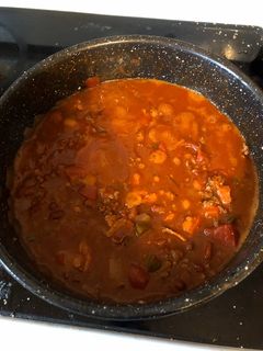 A picture of Really Good Chili.