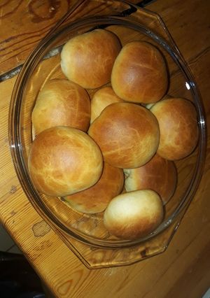 صورة لوصفة خبز بالحليب محشي