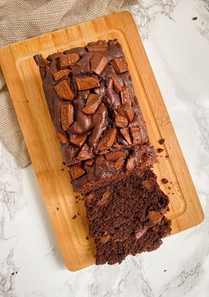 Foto principal de Banana bread de chocolate 🍌
