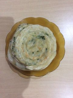 Foto resep Roti Maryam daun bawang