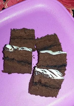 Foto resep Brownis putih telur