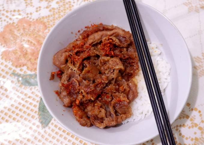 Daging ala Yoshinoya