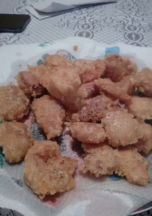 Una foto de Pollo rebozado estilo comida china