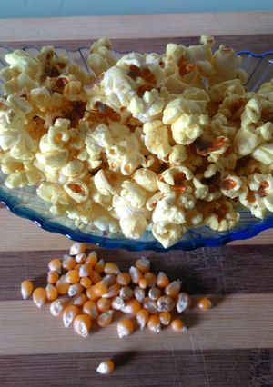 A picture of Pudina Flavoured Popcorn.