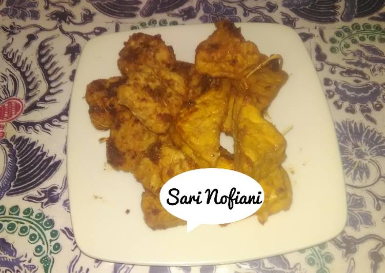 Cara Membuat Tempe Tahu Bacem ekonomis untuk jualan