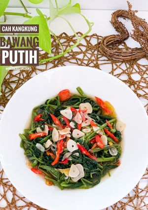 Foto resep Cah Kangkung Bawang Putih@mamasusancooks