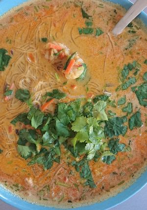 Une photo de Soupe Laksa facile