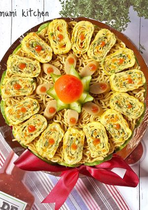 Foto resep Birthday cake mie