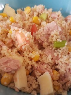 Tonhalas kuszkusz recept fotója