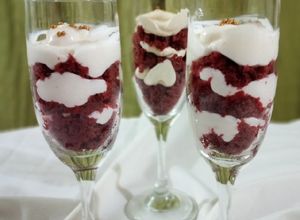Una foto de Copas red velvet