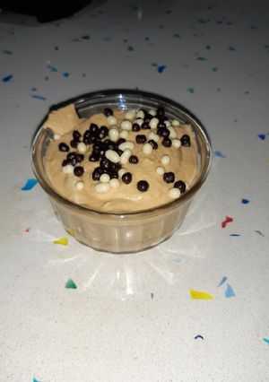 Una foto de Mousse dulce de leche fit