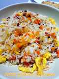 Arroz Asiático con huevo (Thermomix)