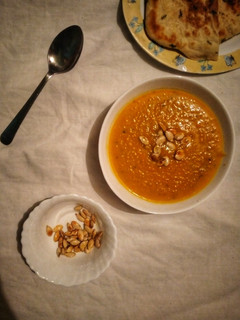 A picture of Pumpkin Soup.