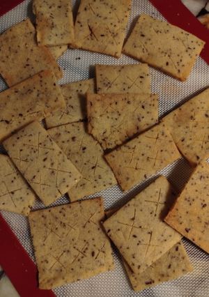 Una foto de Galletas de Harina de Maíz y Semillas