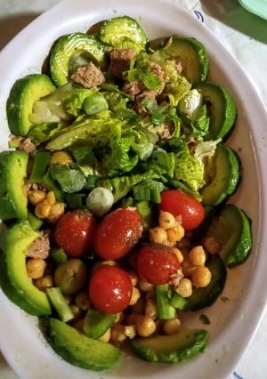Una foto de Ensalada de palta