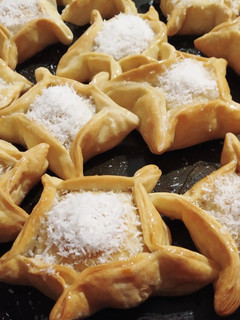 Una foto de Pastelitos rápidos veganos (con tapas de empanadas!)