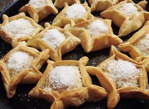 Una foto de Pastelitos rápidos veganos (con tapas de empanadas!)