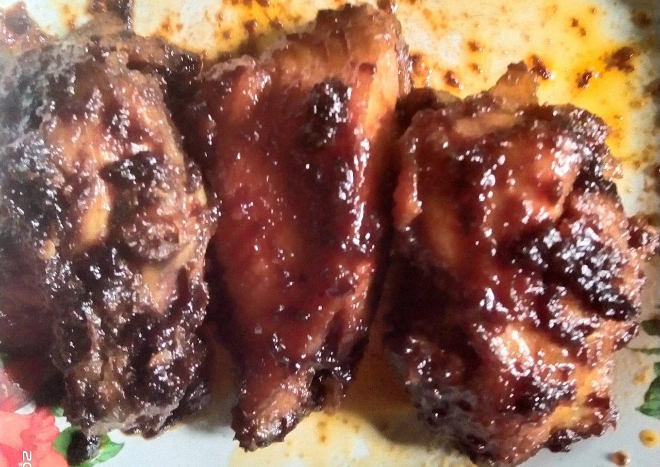 Ayam bakar teflon tanpa gulamerah