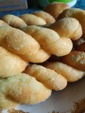Bagaimana Membuat Kkwabaegi, donat Korea, Enak