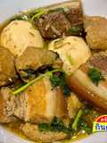 ไข่พะโล้ ใส่หมูสามชั้น เต้าหู้พวง สูตรไม่ใส่ซีอิ๊วดำ เมนูไข่ ep 17