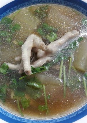 รูปของ ไก่ต้มฟักมะนาวดอง