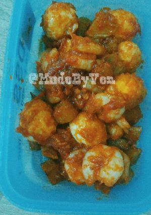 Foto resep Sambal Goreng Udang Kentang dan Telur Puyuh