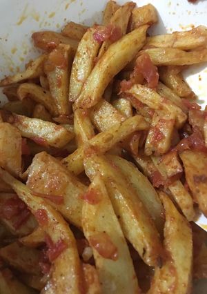 A picture of Fried potato.