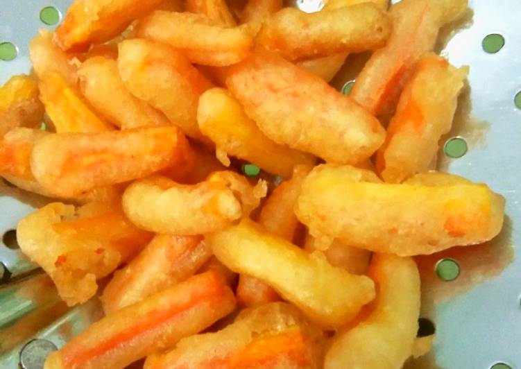 Camilan Sayur: Wortel Vanila Crispy