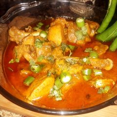 A picture of Desi murgh curry.
