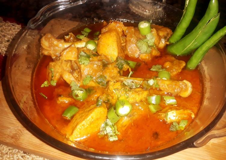 Steps to Cook Appetizing Desi murgh curry