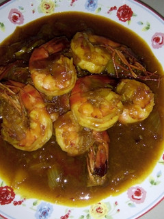 Foto resep Udang saus padang