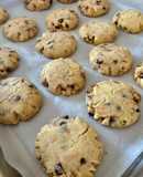 Μπισκότα με σταγόνες σοκολάτας Cookies στον φούρνο