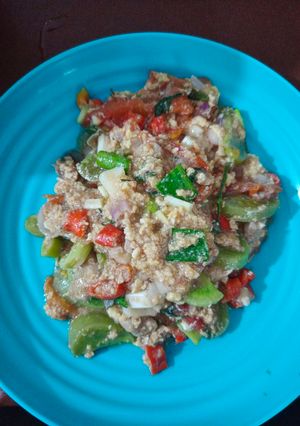 Foto resep Oseng Tomat saos tiram mix telur