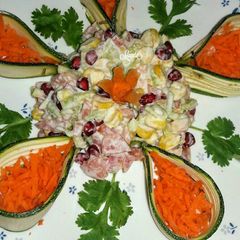 A picture of Salad/ Koshimbir.