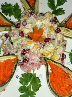 A picture of Salad/ Koshimbir.
