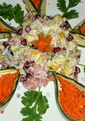 A picture of Salad/ Koshimbir.