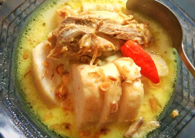 Anti Ribet, Memasak Lontong kari ayam #bandungrecook2_coryrahmaniah Sederhana Dan Enak