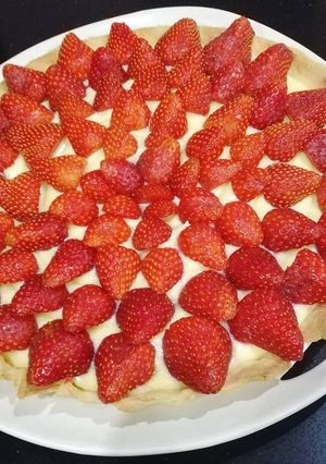 Une photo de Tarte aux fraises