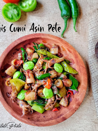 Resep Tumis Cumi Asin Pete Cabe Ijo Sederhana Dan Enak