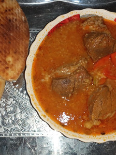 صورة لوصفة شربة فريك باللحم الغنمي